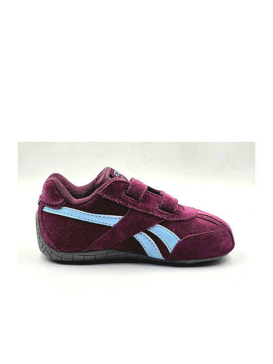 Reebok Kids Sneakers with Straps Burgundy