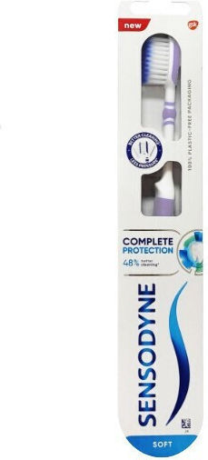 Sensodyne Complete Protection Четка за зъби Soft Тюркоазен