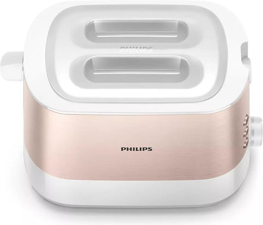 Philips Viva Collection Toaster 2 Schlitze 1050W Rosa