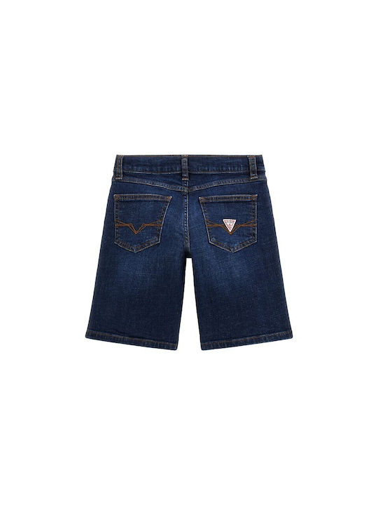 Guess Kinder Shorts/Bermudas Denim Blau