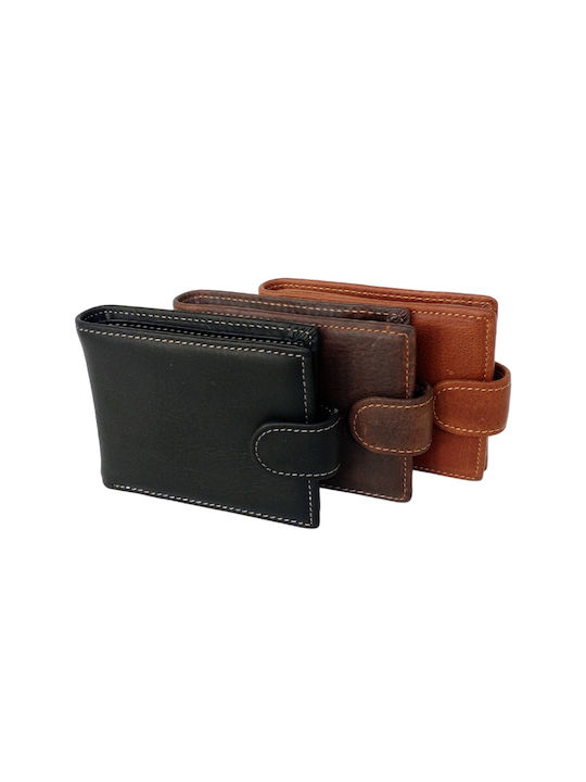 My Shoe Fashion Men's Leather Wallet Brown