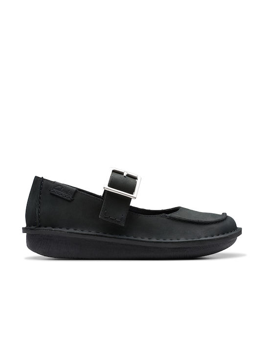 Clarks Piele Ballerinas Negru