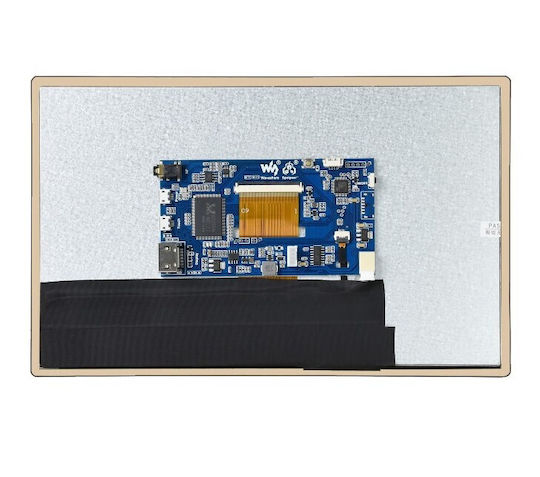 Waveshare Pi Display QLED 10.1" HDMI 1280x720 IPS Capacitive Touchscreen USB Οθόνη