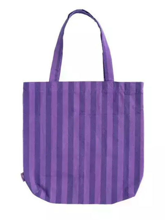 Grupo Erik Fabric Shopping Bag in Purple Color