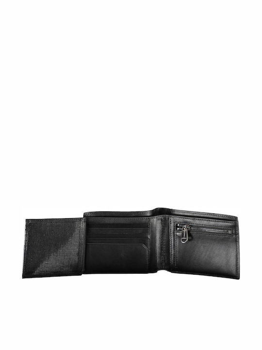 Trifold Men's Wallet Classic with RFID Black