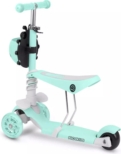 Ricokids Kinderroller Buggy 3-Rad mit Sitz Grün