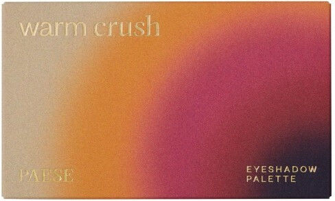 Paese Lidschattenpalette Matt in fester Form Warm Crush 11gr