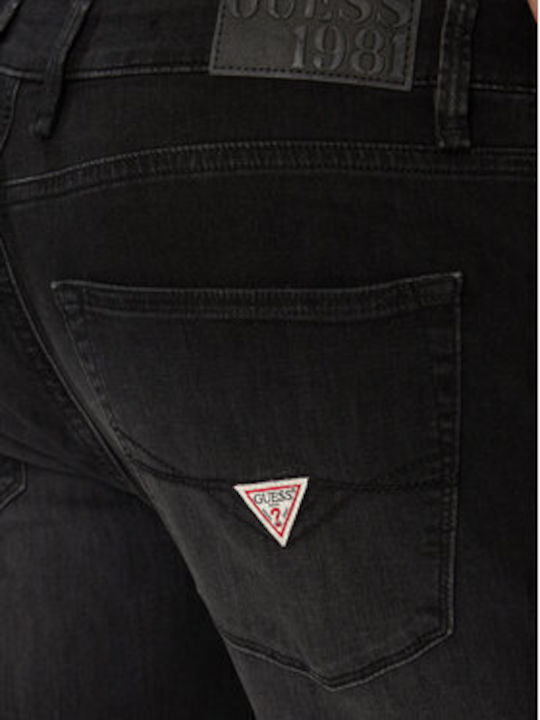 Angels Herren Jeanshose Elastisch mit Slim Passform Schwarz