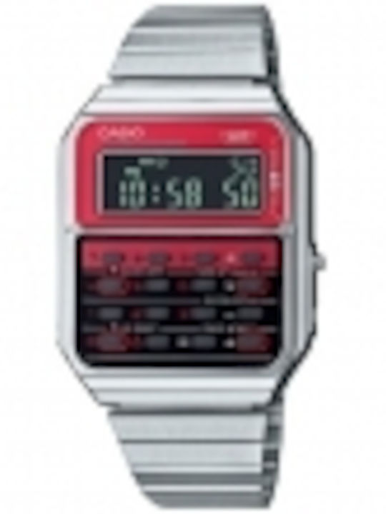 Casio Casio Vintage Ρολόι Μπαταρίας με Μεταλλικό Μπρασελέ Casio Casio Vintage Ρολόι Μπαταρίας με Μεταλλικό Μπρασελέ