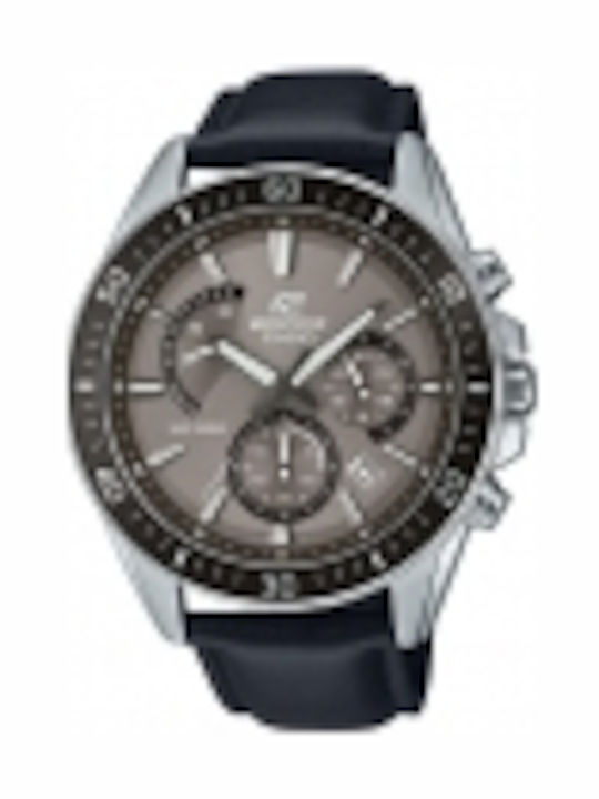 Casio Edifice Ρολόι Μπαταρίας με Δερμάτινο Λουράκι Casio Edifice Ρολόι Μπαταρίας με Δερμάτινο Λουράκι
