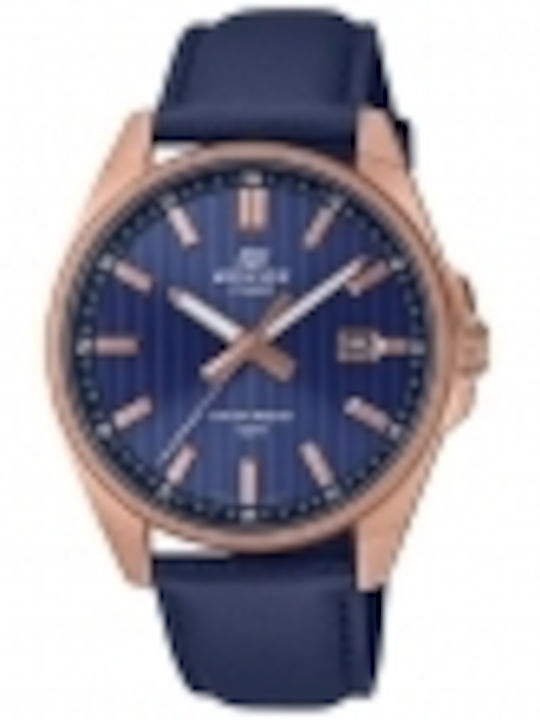 Casio Edifice Ρολόι Μπαταρίας με Δερμάτινο Λουράκι Casio Edifice Ρολόι Μπαταρίας με Δερμάτινο Λουράκι