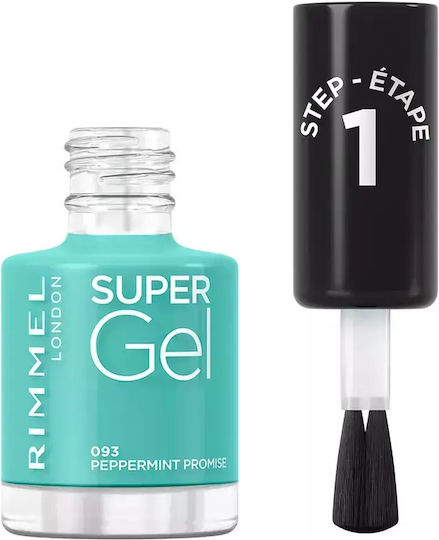 Rimmel Glossy Nagellack Lang anhaltende 093-peppermint Promise 12ml