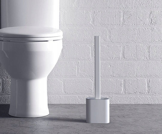Kunststoff Badezimmer Toilettenbürste Weiß