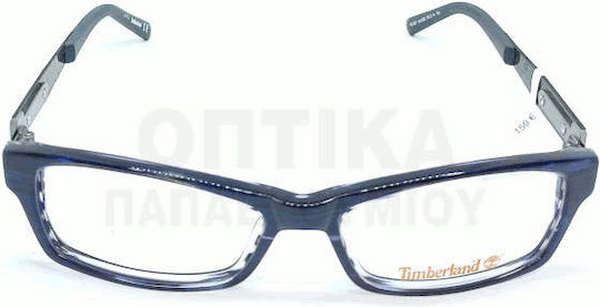 Timberland Männlich Kunststoff Brillenrahmen Blau 1251 092