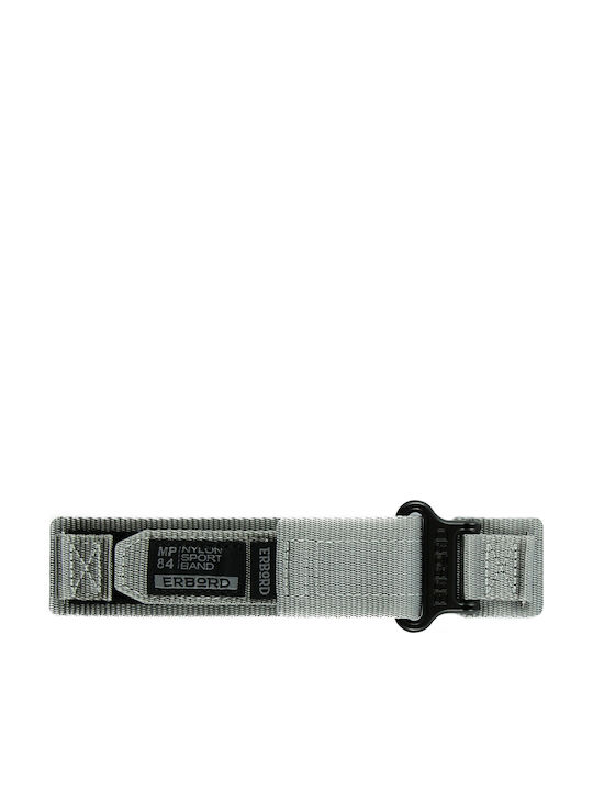 Erbord Λουράκι Υφασμάτινο Γκρι (Universal 22mm)