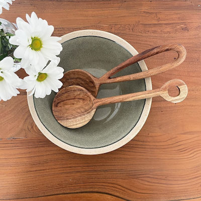 Selected by Pragmatic Wooden Serving Utensil Set 2pcs