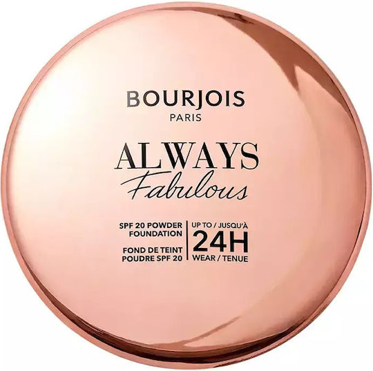 Bourjois Always Fabulous Compact Foundation SPF20 125 Ivory 7gr