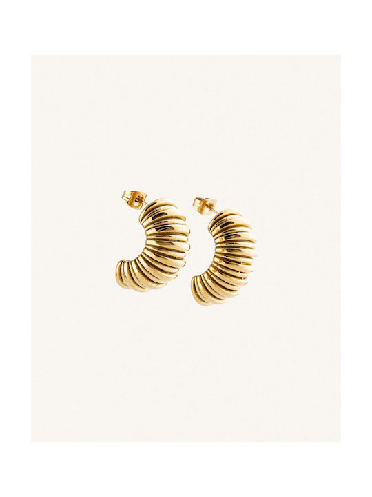 StanStefan Single Earring made of Steel Gold Plated