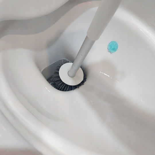 Inox Coș de gunoi pentru baie Alb