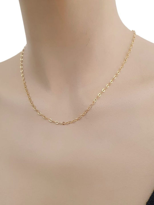 Papadopoulos Gold Halskette aus Gold 14K