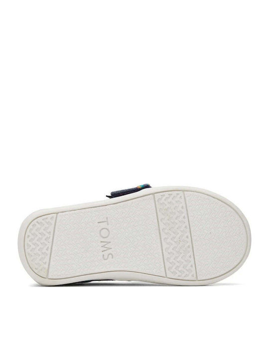 Παιδικές Espadrilles mit Bügel- und Schleifenverschluss Marineblau