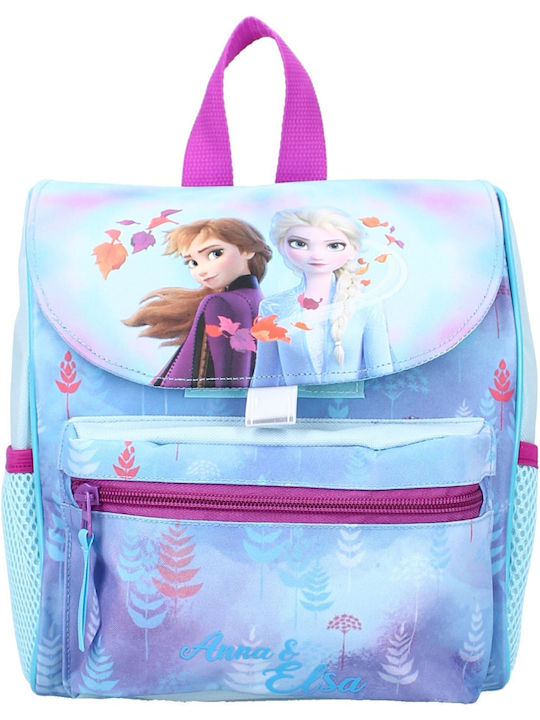 Frozen Ученическа Раница За Детска Градина Синя