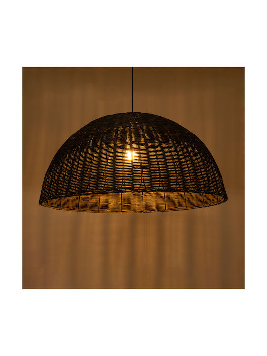 GloboStar Montana Hanging Ceiling Light Copper Boho Grid with E27 Socket 80x40x40cm