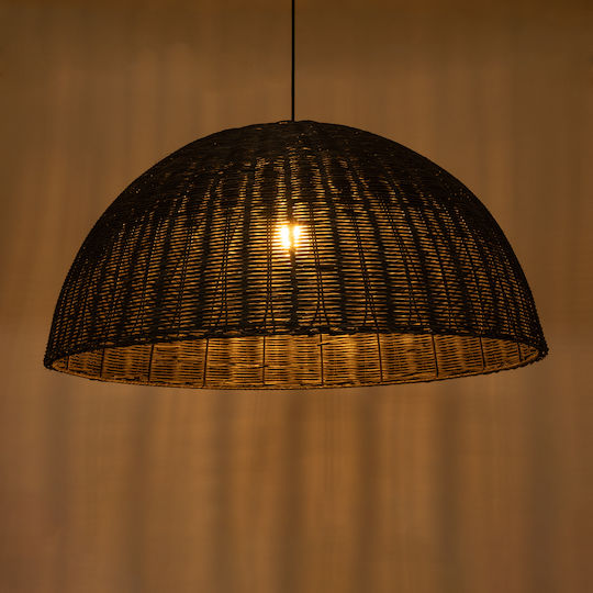 GloboStar Montana Deckenleuchte Kupfer Boho Raster mit Lampenbirnensockel E27 80x40x40cm