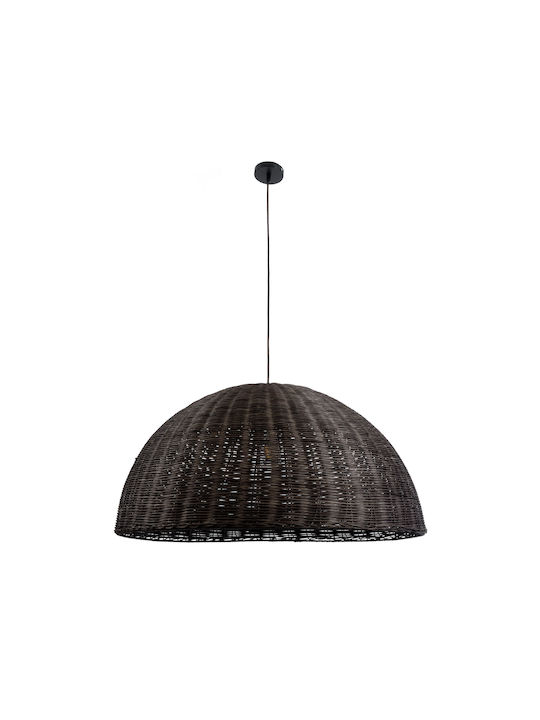 GloboStar Montana Hanging Ceiling Light Copper Boho Grid with E27 Socket 80x40x40cm