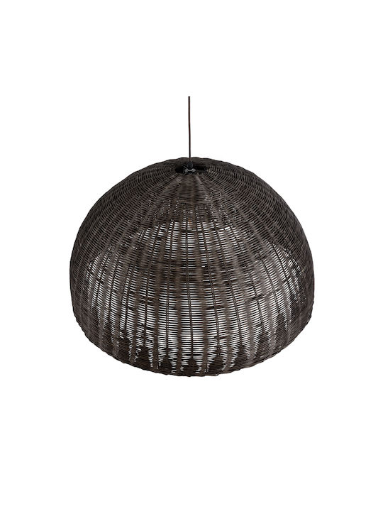 GloboStar Montana Hanging Ceiling Light Copper Boho Grid with E27 Socket 80x40x40cm