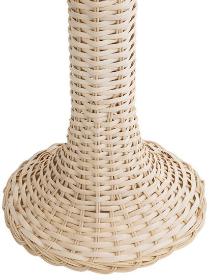GloboStar Aladdin Lampa de podea Î120xL40cm. cu Soclu pentru Bec E27 Bej