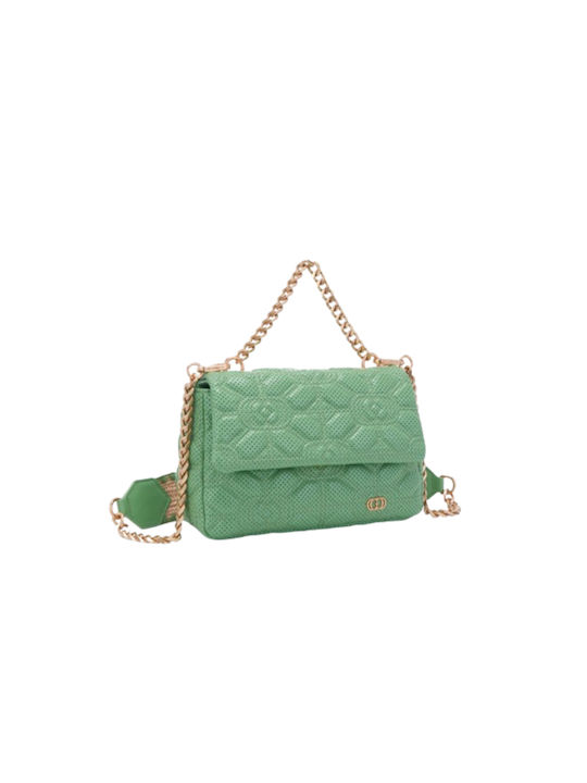 La Carrie Leather Women's Bag Shoulder Green