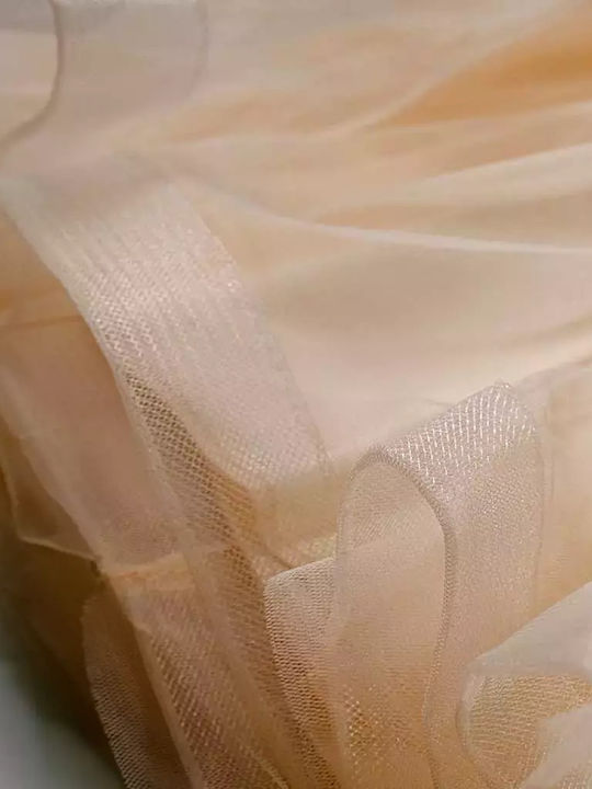 Kinderkleid Tüll Beige