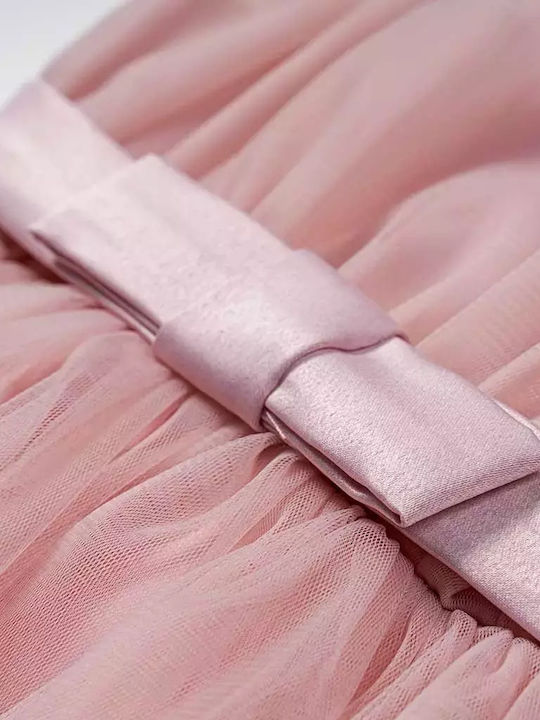 Детска Рокля Тюл Обикновени Pink
