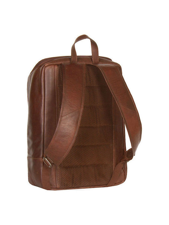 The Chesterfield Brand Men's Leather Backpack Tabac Brown 17.9lt