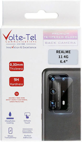 Volte-Tel Camera Protection Tempered Glass Black for the Realme 11 4G 8356148