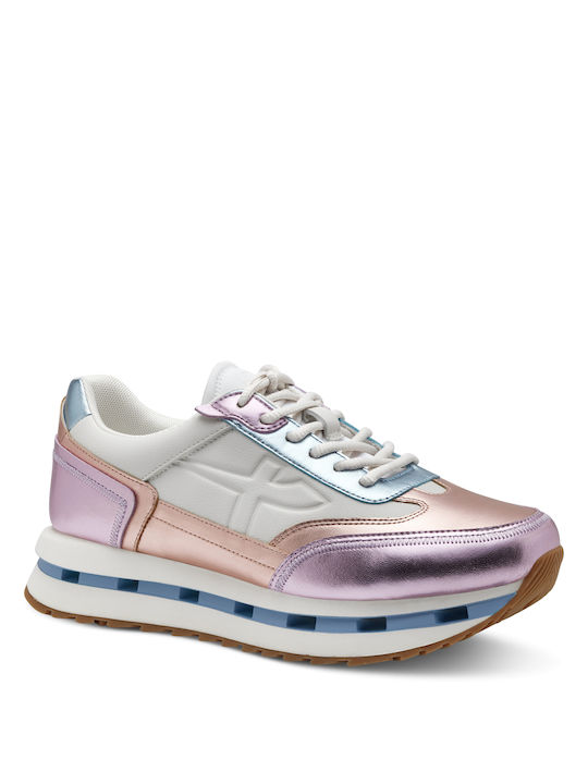 Tamaris Damen Anatomisch Sneakers Pink