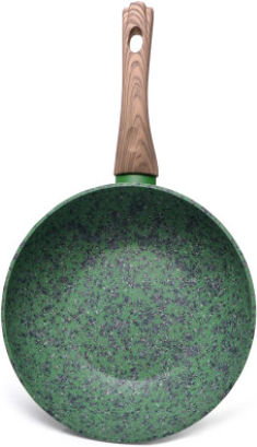 Fissman Fissman Malachite Wok aus Aluminium mit Antihaftbeschichtung