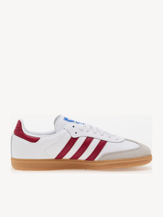 Samba Og Herren Sneakers Ftw White / Core Burgundy / Gum
