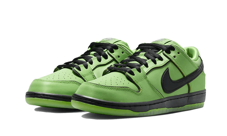 スニーカー The Powerpuff Girls Nike SB TD Buttercup Nike SB Dunk Low The Powerpuff Girls Buttercup Adidași Galbeni