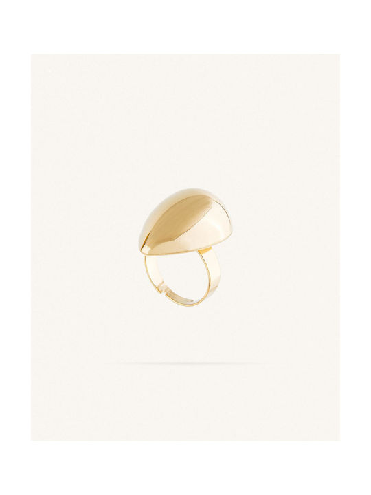 StanStefan Women's Ring from Steel Gold Plated