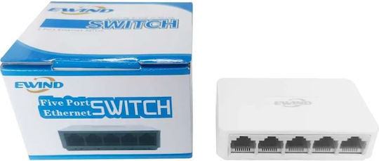 Ewind EW-S1605 Negestionat L2 Switch cu 5 Porturi Ethernet