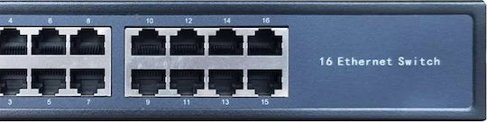 Ewind EW-S1516CF Unmanaged Switch with 16 Ethernet Ports