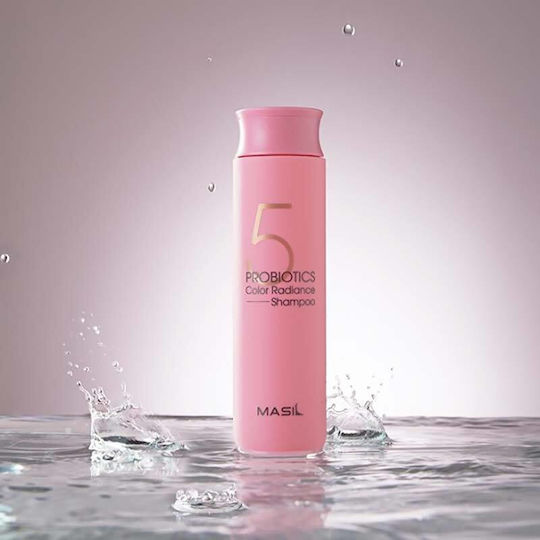Masil 5 Probiotics Color Radiance Shampoo Προβιοτικό Σαμπουάν Για Προστασία Του Χρώματος Χωρίς Θειικά Άλατα 300ml