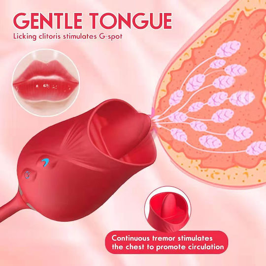 La Lolita Amsterdam Riri Clitoral Vibrator Red