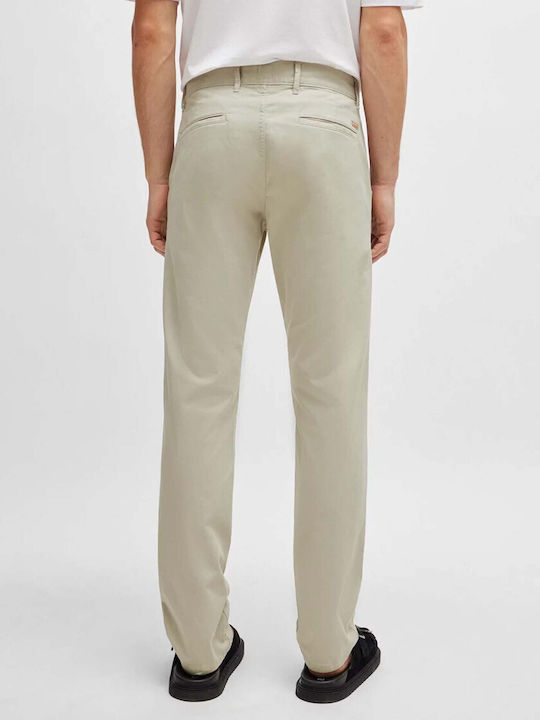 Hugo Boss Ανδρικό Παντελόνι Chino Light Beige