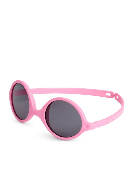 KiETLA Unbreakable Baby Kids Sunglasses Pink For 0-1 Year D1SUNPEONY