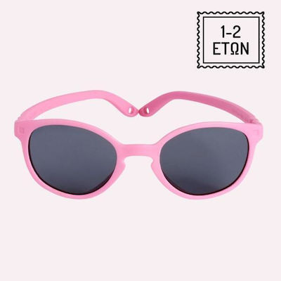 Kietla Sunglasses Wazz 1-2 Years - Wayfarer Pink