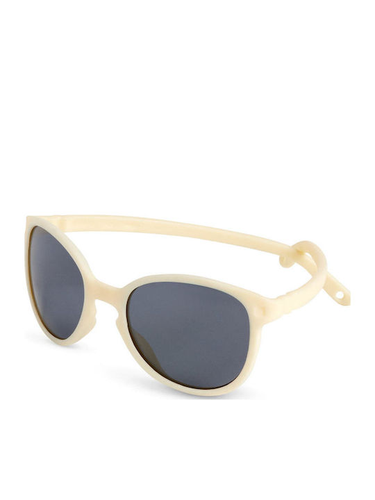 Kietla Γυαλιά Ηλίου Wazz 2-4 Ετών - Wayfarer Ivory
