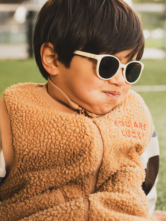 Kietla Sunglasses Wazz 1-2 Years - Wayfarer Ivory